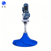 Agitateur hyperboloïde vertical à sec, équipement de mélange uniforme haute efficacité pour réservoir de nitrification et de denitrification des eaux usées, garantie 1 an
