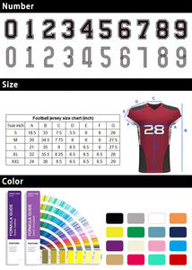 Maillot de football américain personnalisé saison 2026 – Uniforme de haute qualité pour équipes scolaires et clubs – Fournisseur en gros OEM/ODM – Vente chaude - Product Image 5