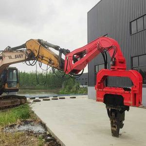 Marteau vibrant hydraulique KN200 Machine à empiler Marteau vibrant monté sur excavateur Tube Pile Pammer Sheet Pile Pammer - Product Image 5