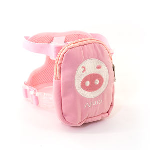 สายรัดอกสุนัขแบบตาข่ายนุ่มปรับได้พร้อมกระเป๋า รูปแบบ H และลายหมู สำหรับสัตว์เลี้ยงขนาดเล็กและขนาดกลาง - Product Image 3