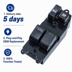 84820-12361 Interruptor Maestro de Control de Elevalunas Eléctrico de 13 Pines para Toyota Corolla RAV4 99-02, Reemplazo OEM, Venta al por Mayor - Product Image 1
