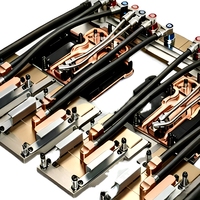 Plaque de refroidissement liquide Superchip en cuivre rouge GB300 pour dissipation thermique, idéale pour serveurs haute performance et dispersion de puissance.