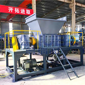 Direct sales of aluminum can shredders beverage bottle dual-shaft shredders high-efficiency canned waste shredders - Product Image 3