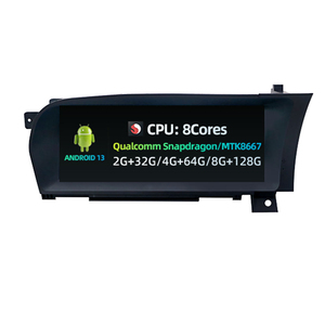 Pantalla Táctil Android 14 de 10.25 Pulgadas, Snapdragon 665 de 8 Núcleos, 128 GB, Auto Carplay para <span class=keywords><strong>Mercedes</strong></span> Benz Clase S W221 2005-2015, Volante a la Derecha - Product Image 3