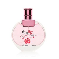 Parfums floraux frais en vaporisateur 55 ml Osmanthus Rose Jasmin Lys Longue tenue Flacons en verre ronds Vente en gros