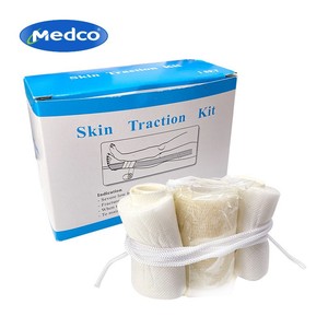 Dispositif de traction cutanée Medco pour adultes et enfants, à usage unique, bandage manuel en plastique pour utilisation chirurgicale d'urgence - Product Image 2