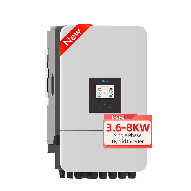 Deye Hybrid Solar Inverter Single Phase 5Kw 6Kw 8Kw 10Kw Off Grid on Grid Inverter With 48V Battery Inverters