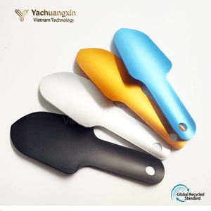 Multi Function <b>Shovel</b> Black White Yellow Blue Ergonomic Metal Handle Outdoor Camping Gardening Tool - Product Image 3