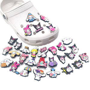 Breloques personnalisées en PVC Kurome pour enfants, décorations de chaussures unisexes pour fêtes d'anniversaire et sabots DIY Melody - Product Image 1