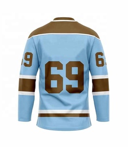 Uniforme de hockey personnalisé pour une mobilité illimitée, entraînement physique, tournoi, activités sportives, séchage rapide, 100% - Product Image 2