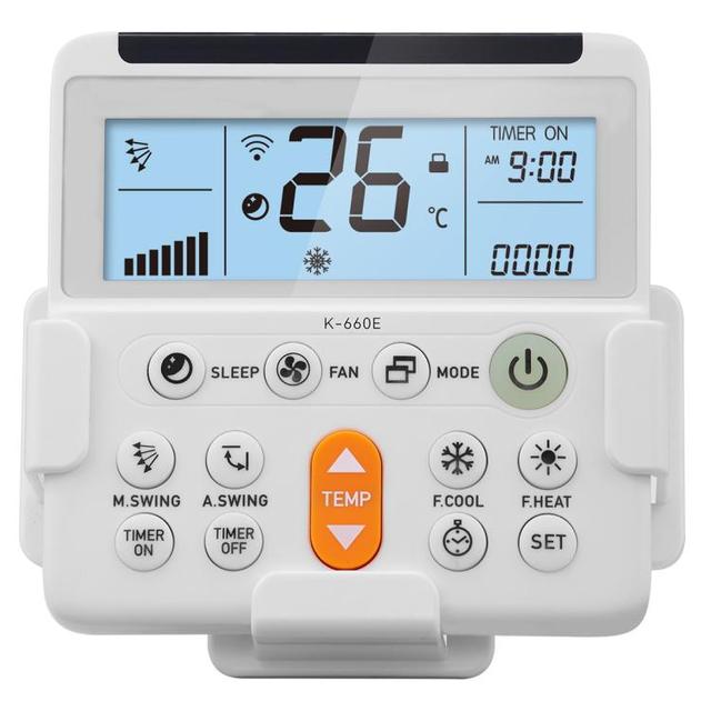 Wholesale K-660E Universal Air Conditioner Remote Control