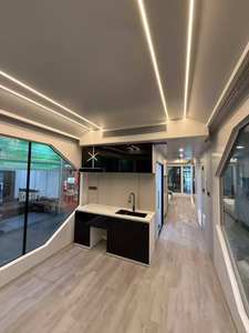 Hiện Đại Sang Trọng Thép Đúc Sẵn Cắm Trại Viên Nang Nhà Hệ Thống Thông Minh Không Gian Thông Minh Không Thấm Nước Cho Khách Sạn Biệt Thự Khu Dân Cư - Product Image 6