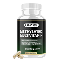 Capsules de Vitamine B Méthyliée : Soutien Énergétique, Métabolisme, Fonction Cognitif et Immunitaire – Complément Nutritionnel Quotidien