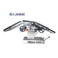 LANNX MBase 5095 lit chirurgical manuel équipement hospitalier contrôlé polyvalent table d'opération pour salle d'opération chirurgicale