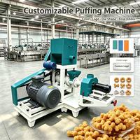Machine extrudeuse à vis simple pour le gonflage de denrées alimentaires, équipement de traitement des céréales et des matières premières