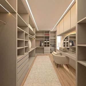 Robuster High-End Begehbarer Kleiderschrank und Aufbewahrung für das Schlafzimmer – Einbauschrank aus Stahl - Product Image 2