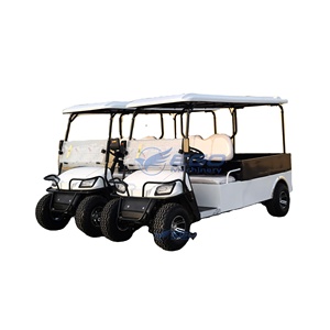 Carrito de Golf Eléctrico de 4 Ruedas al por Mayor con Caja de Carga, 2 Plazas, Certificado CE, 90 km de Autonomía para Campos de Golf y Uso Laboral - Product Image 1