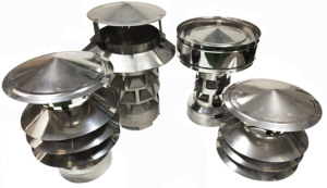 Cappucci per Canna Fumaria da 6 Pollici e Cappucci Anti-Traffamento per Canne Fumarie - Product Image 5