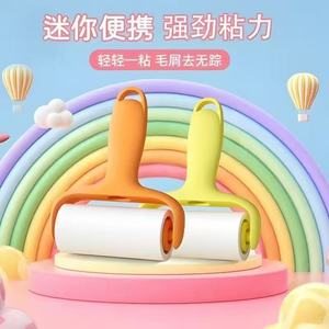 Mini Lint Roller Portable With Replacement Rolls For Clothes Travel Use - Product Image 4