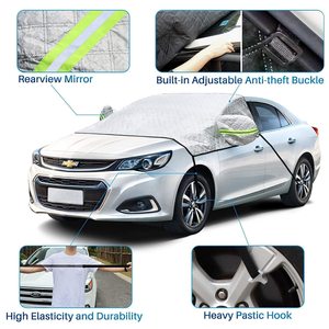 Housse de voiture de haute qualité résistante à la <span class=keywords><strong>neige</strong></span>, housse de voiture universelle argentée <span class=keywords><strong>pour</strong></span> la <span class=keywords><strong>neige</strong></span>, housses de pneus d'hiver - Product Image 6