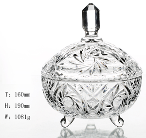 <span class=keywords><strong>Bougeoir</strong></span> de luxe en verre avec couvercle, 1 pièce, saucière en verre pour Restaurant, fête de mariage, Spa, maison, anniversaire et festivals - Product Image 6