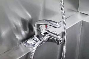 Pujia Professionnel Baignoire de toilettage pour animaux de compagnie en acier inoxydable 304, Distributeur automatique de lavage pour chiens et chats, Machine de lavage pour chiens - Product Image 4