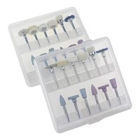 Kit de polissage en résine composite dentaire électrique en zircone et caoutchouc pour pièce à main à faible vitesse