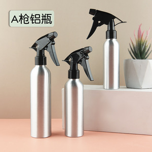 Aluminum Spray <b>Bottle</b> 30ml Manual Dispensing Facial <b>Mist</b> Sprayer Clean Silver Metal Canister DG - Product Image 2