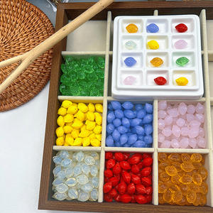 Perline a Forma di Limone Smaltate 11*8mm, Perline di Vetro a Forma di Limone per Braccialetti e Collane Fai-da-Te, Accessori per Bigiotteria - Product Image 2