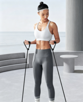 Planche de musculation multifonctionnelle en PVC avec logo personnalisé, absorption des chocs, pour la musculation à domicile, la remise en forme et les exercices