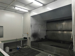 Cabina di Verniciatura a Spruzzo con Tenda d'Acqua in Acciaio Inox di Alta Qualità XCWDTDR, 380V/240V 3kW, Bassa Manutenzione e Facile Utilizzo - Product Image 2