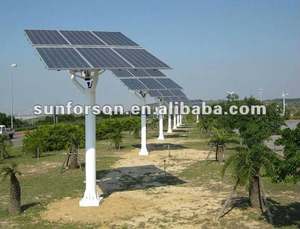 Pole Mounted Solar Mounting <strong>Brackets</strong> Single <strong>Post</strong> Solar Steel Mounting Systems - Product Image 5