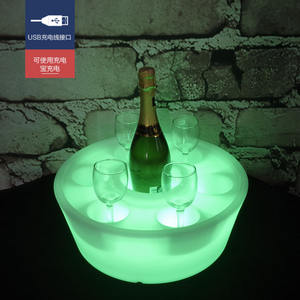 Круглая Водонепроницаемая светодиодная подставка для бассейна, с пультом ДУ - Product Image 6