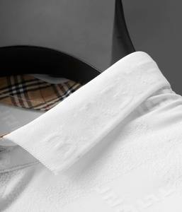 T-shirts tissés respirants à manches courtes en coton pour hommes avec motif de lettres Taille XL pour l'été Golf Comfortable Sty - Product Image 4