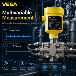 VEGADIF 85 100% Original Différentiel 4-20mA HART pour la mesure du niveau de débit de gaz - Product Image 1