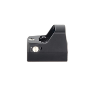 Lunette de visée à point rouge LUGER HD1079, 7 couleurs, luminosité réglable pour les activités de plein air