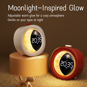 KUANGXIANG Nouveaux gadgets 2025 – <span class=keywords><strong>Compte</strong></span> à <span class=keywords><strong>rebours</strong></span> en gros avec haut-parleur Bluetooth et batterie intégrée, et lampe d'ambiance - Product Image 5