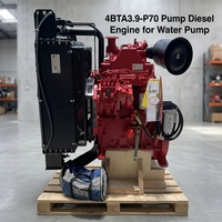 Moteur diesel 4BT 4BTA3.9-P70, 3,9 L, 4 cylindres, 4 temps, 50 kW pour pompe à eau