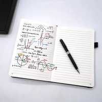 Carnet personnalisé avec logo imprimé, couverture rigide en papier fantaisie, gaufrage, formats A5/A4 pour la promotion d'entreprise