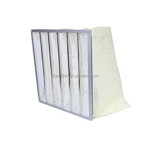 Customized Size Synthetic Washable air conditioning bag filter supplier multi bag filter for air cleaner