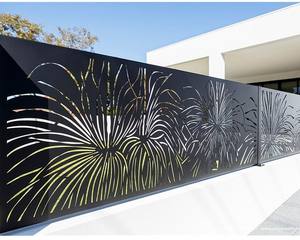 Portails et clôtures de jardin découpés au laser, élégants pour l'extérieur - Product Image 1