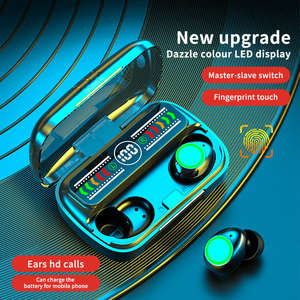 Produits Populaires Prêts à Expédier RTS Offre Spéciale Écouteurs Bluetooth Intra-Auriculaires Sans Fil M100 TWS Gaming Powerbank - Product Image 2