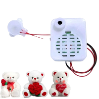 Usine directe en gros jouets en peluche enregistrables haut-parleur bouton poussoir boîte de Module de son fabriqué en plastique ABS Durable poupée à la mode