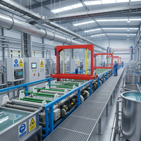 Ligne de galvanoplastie au chrome, équipement de galvanisation