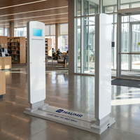 Système de contrôle d'accès RFID UHF HAUMR pour mobilier de bibliothèque, système d'alarme antivol, portail pour la gestion des stocks de bibliothèque