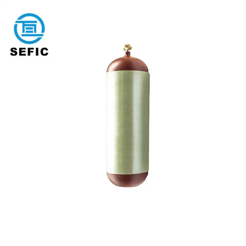 Cilindro tipo 2 do gás do cilindro do cng preços do tanque de gás composto cilindro do gás do hidrogênio