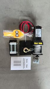 1000KG <span class=keywords><strong>2000KG</strong></span> 3000KG <span class=keywords><strong>Cabrestante</strong></span> eléctrico de alta carga <span class=keywords><strong>12V</strong></span> 24V El precio varía según el modelo - Product Image 5