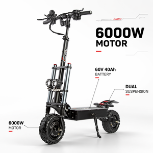 Scooter Eléctrico TOURSOR E5B de Doble Motor, 90KM/H, 60V40AH, Largo Alcance, Entrega Rápida desde Almacén en la UE - Product Image 1