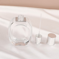 Botol Parfum Silinder Kaca Kosong 30ML Klasik Mewah, Dapat Diukir Logo Sesuai Pesanan, Dapat Didaur Ulang, Portabel, Tipe Tekan