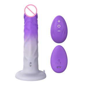 OEM Best-seller Dildo vibrant en silicone réaliste à effet dégradé, 10 modes de vibration, étanche IPX7, chargement magnétique, Jouets pour adultes - Product Image 3